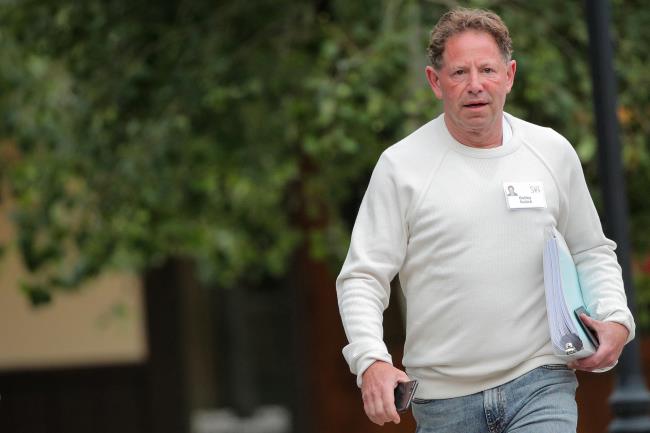 Bobby Kotick, chief executive officer of Activision Blizzard, attends the annual Allen and Co. Sun Valley media co<em></em>nference in Sun Valley, Idaho, U.S., July 10, 2019. REUTERS/Brendan McDermid