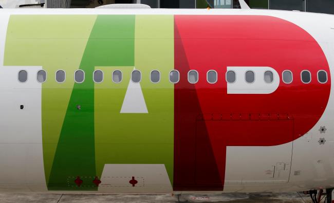 The first A330neo commercial passenger aircraft for TAP Air Portugal airline is seen at the Airbus delivery center in Colomiers near Toulouse, France, November 26, 2018. REUTERS/Regis Duvignau