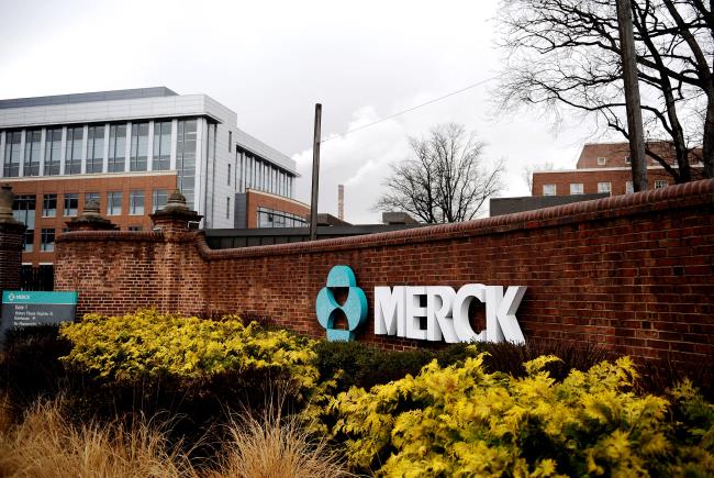 A view of the Merck & Co. campus in Linden, New Jersey March 9, 2009. REUTERS/Jeff Zelevansky