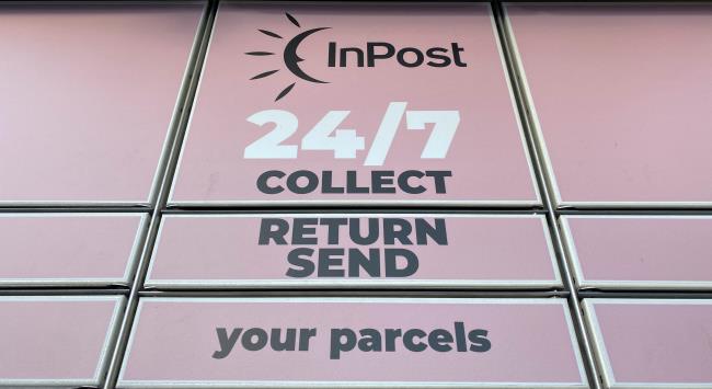 An InPost locker is seen in Hackney, London, Britain, January 22, 2021. Picture taken January 22, 2021. REUTERS/Simon Newman