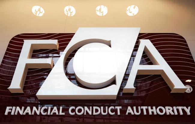 The logo of the Financial Co<em></em>nduct Authority (FCA) is seen at the agency's headquarters in the Canary Wharf business district of Lo<em></em>ndon April 1, 2013. REUTERS/Chris Helgren