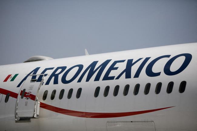 An Aeromexico Boeing 737 MAX 9 fuselage, part of the new airplanes incorporated to its fleet, is pictured at the Benito Juarez Internatio<em></em>nal airport, in Mexico City