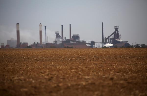 ArcelorMittal plant is seen in Vanderbijlpark, an industrial city south of Johannesburg