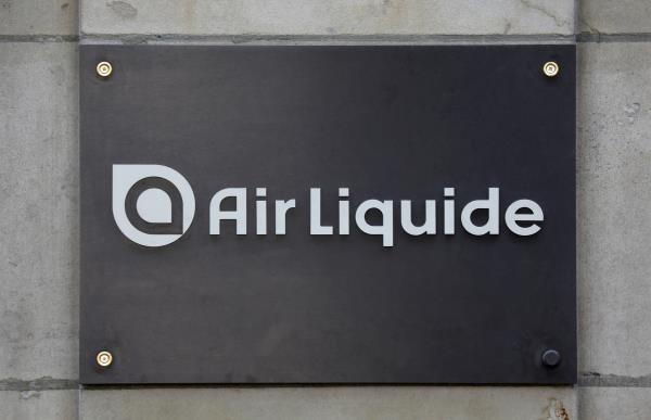 Air Liquide logo is seen in Paris