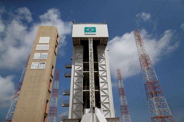 A view of Alcantara space center during a media members visit in Alcantara