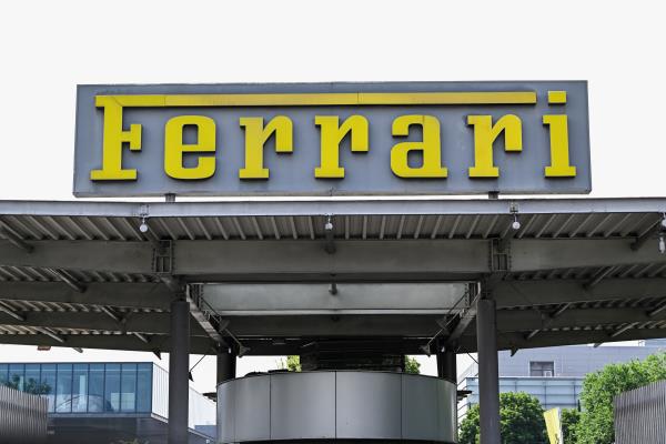 Ferrari CEO Benedetto Vigna unveils the company's new long term strategy, in Maranello