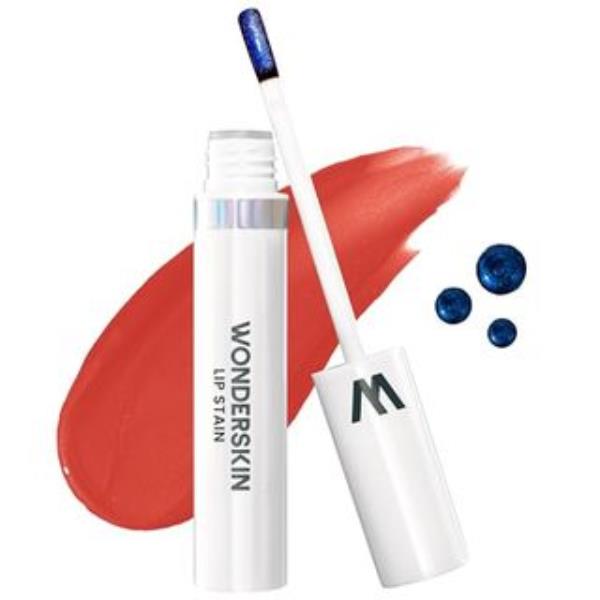 Wo<em></em>nderskin Wo<em></em>nder Blading Lip Stain Peel Off Masque - Long Lasting, Waterproof and Transfer Proof Pink Lip Tint, Matte Finish Peel Off Lip Stain (glamorous Masque)