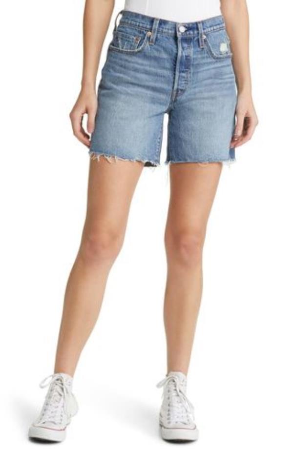 501® Mid Thigh Cutoff Denim Shorts