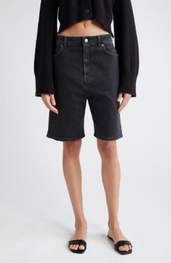 Organic Cotton Denim Shorts