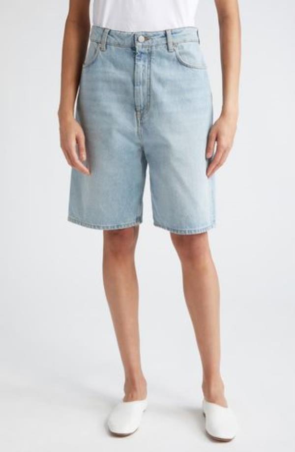 Loulou Studio denim shorts