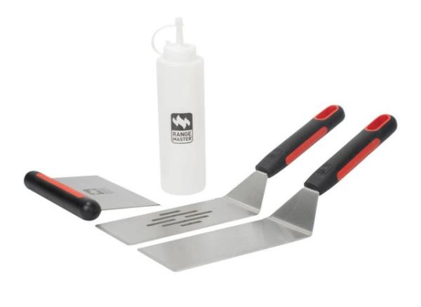 range master 4-piece griddle tool kit