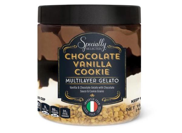 specially selected chocolate vanilla docu<em></em>ment multilayer gelato