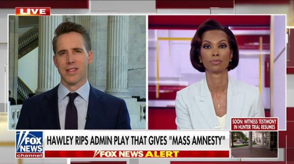 Sen Josh Hawley calls on Biden admin to end 'mass amnesty' immigration policy