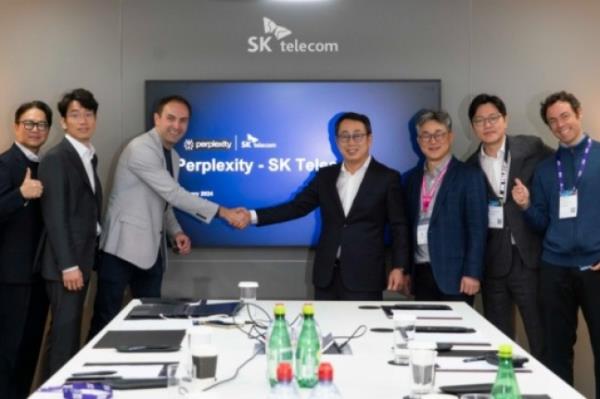 SK　Telecom　invests　　mn　in　Perplexity　