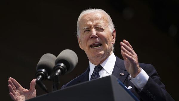 Biden calls for solidarity with Ukraine at D-Day event near beaches of Normandy