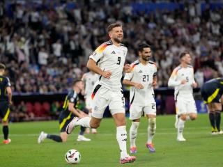 EURO 2024: Germany beat 10-man Scotland 5-1 (AP)