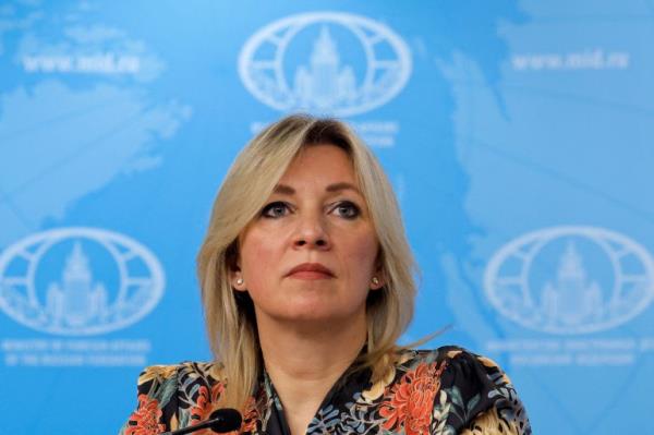 Russian Foreign Ministry spokeswoman Maria Zakharova attends a news co<em></em>nference in Moscow, Russia, April 4, 2023. REUTERS/Maxim Shemetov