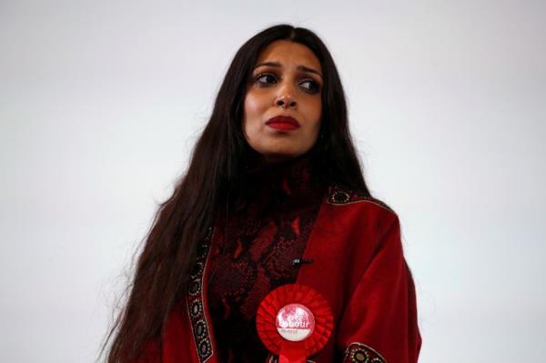 Labour candidate Faiza Shaheen for Chingford and Woodford at Green Waltham Forest Town Hall