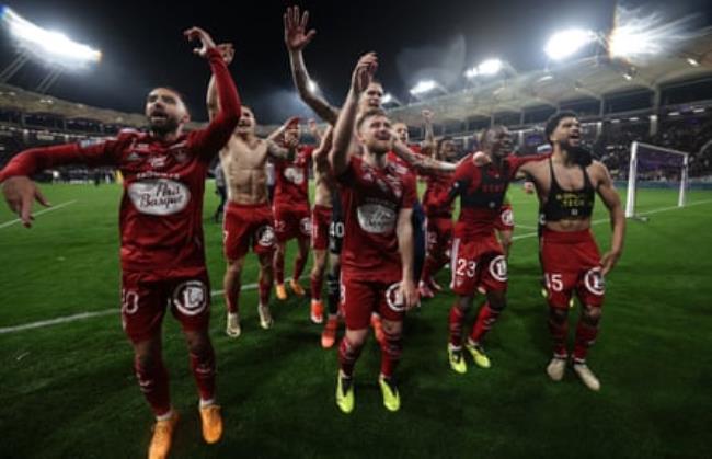 Brest have reached the Champions League for the first time in their history.