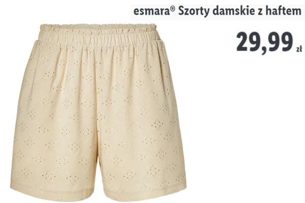 Openwork shorts from Lidl
