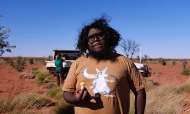 Ranger Scott West of the Kiwirrkurra Indigenous Protected Area in Western Australia