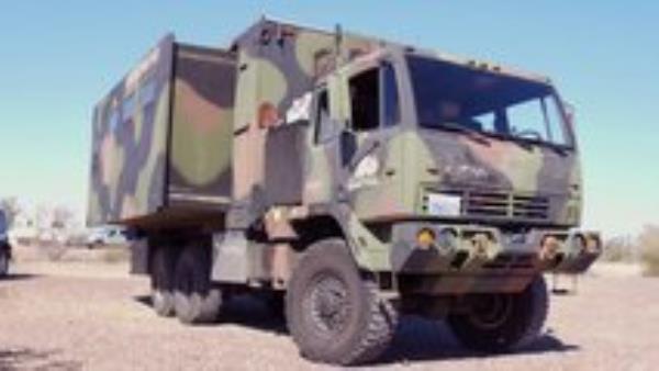 military truck co<em></em>nversion luxury motorhome