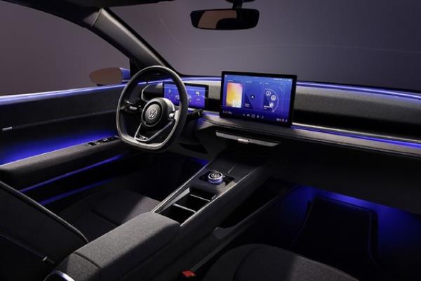 Interior of the Volkswagen ID.2all Concept