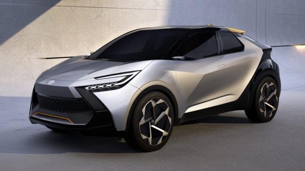 Toyota C-HR prologue, 2022, front view