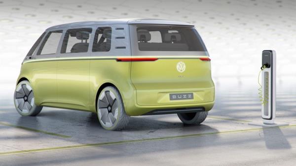 Long-wheelba<em></em>se Volkswagen ID. Buzz makes European debut at VW Bus Festival in Hanover