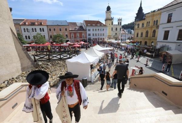 The Radvanský Jarmok fair in Banská Bystrica.