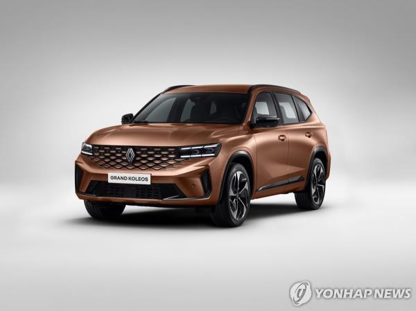 This file photo provided by Renault Korea Motors shows the company's Grand Koleos model. (PHOTO NOT FOR SALE) (Yonhap)