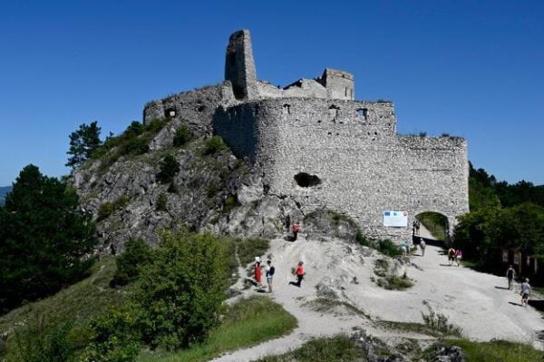 Čachtice Castle.