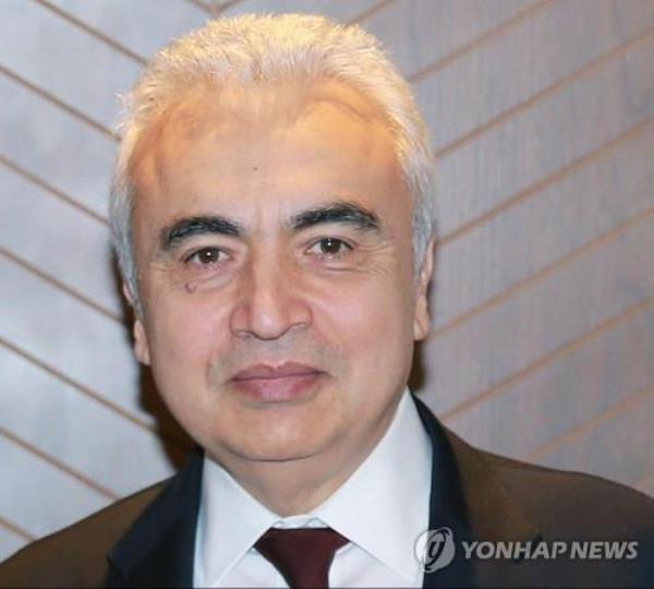 This file photo provided by the Ministry of Trade, Industry and Energy shows Fatih Birol, the chief of the Internatio<em></em>nal Energy Agency (IEA). (PHOTO NOT FOR SALE) (Yonhap)