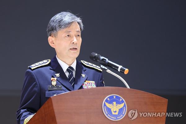 This file photo shows Cho Ji-ho, the new head of the Natio<em></em>nal Police Agency, on Aug. 12, 2024. (Yonhap)