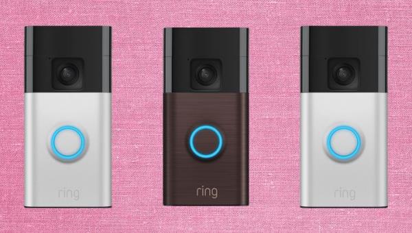 The Ring video doorbell from Amazon is available in Venetian bro<em></em>nze and satin nickel finishes.