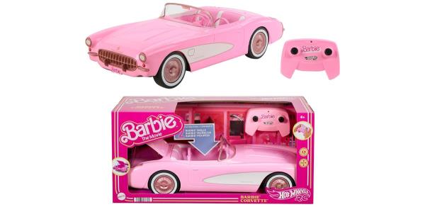 Hot Wheels Barbie RC Corvette