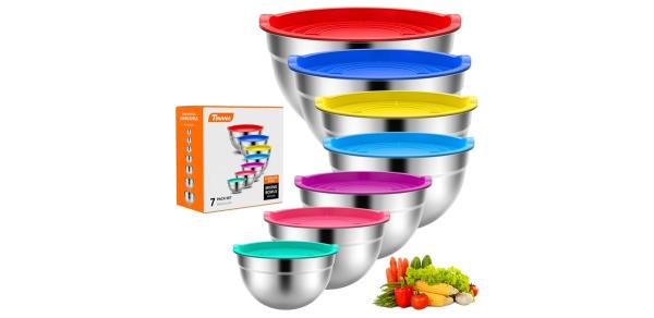 TINANA Mixing Bowls with Lids