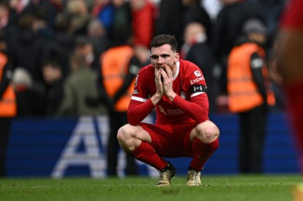 Liverpool defender Andy Robertson