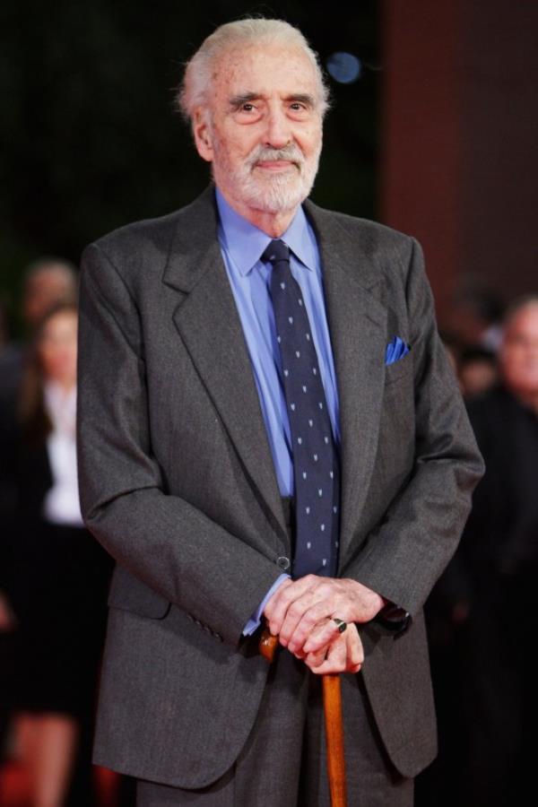 Christopher Lee in 2009.