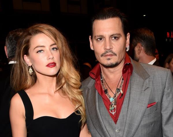 Amber Heard and Johnny Depp in 2015