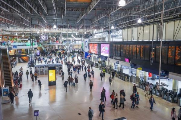 Mandatory Credit: Photo by Amer Ghazzal/Shutterstock (14741476c) Waterloo station has been hit by a cyber attack A major cyber attack has hit major railway stations affecting the wi-fi wireless network for passengers Railway stations hit by cyber attack, Waterloo Station, London, UK - 26 Sep 2024