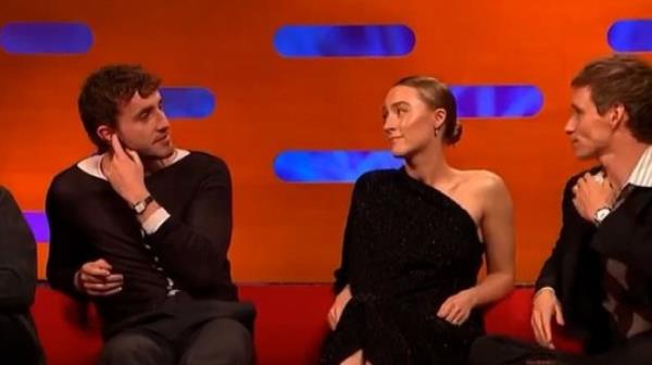 The actor surprised the guests on the couch (Picture: BBC/ Graham Norton Show)