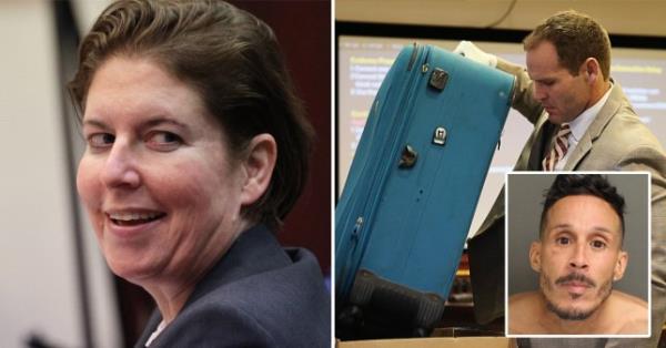 Woman who zipped up boyfriend in suitcase to die,