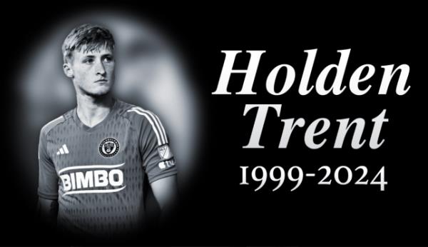 Holden Trent who played for Philadelphia Unio<em></em>n in MLS has died, aged 25