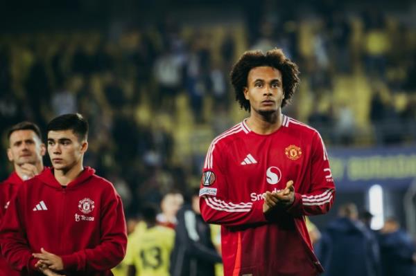 Manchester United star Joshua Zirkzee