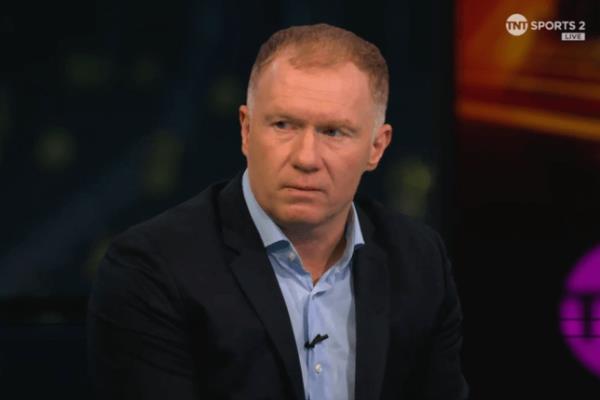 Man Utd hero Paul Scholes discussing the Europa League draw