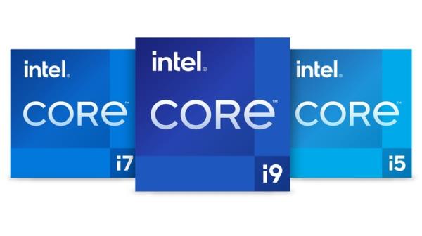 14th-generation Intel Core logos