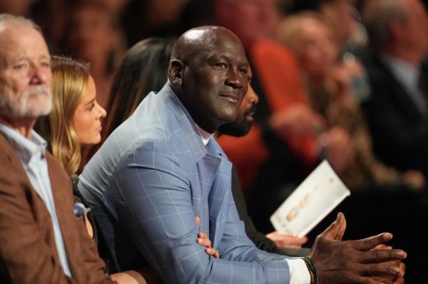 Michael Jordan attends the Class of 2024 Tip-Off Celebration and Awards Gala as part of the 2024 Basketball Hall of Fame Enshrinement Ceremony on October 12, 2024 at the Mohegan Sun in Uncasville, Connecticut.