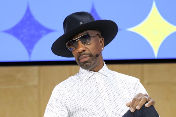 JB Smoove speaks o<em></em>nstage during Amazon unBoxed 2024.