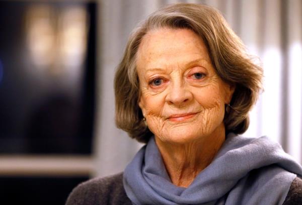 Dame Maggie Smith poses in Lo<em></em>ndon on Dec. 16, 2015. 